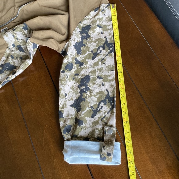 NEON BUDDAH ‘Sydney’ Jacket Brownish/Black/Cream Camo and Matching Solid XL - Picture 11 of 12